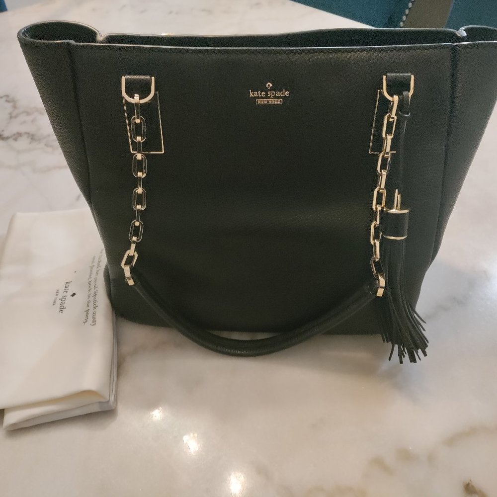 Authentic Kate Spade Purse - Very Gently Used - Excellent Condition - Black